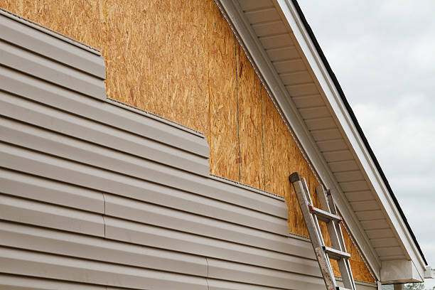 Professional Siding Inspection technician working in North Garden, VA